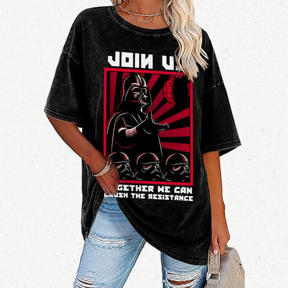 Overcome The Opposition Vintage Distressed T-shirt