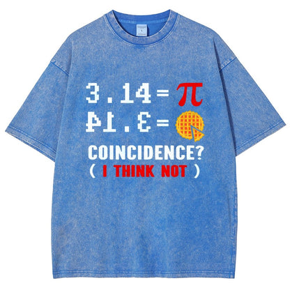 3.14 = pi coincidence (i think not) Vintage Distressed T-shirt