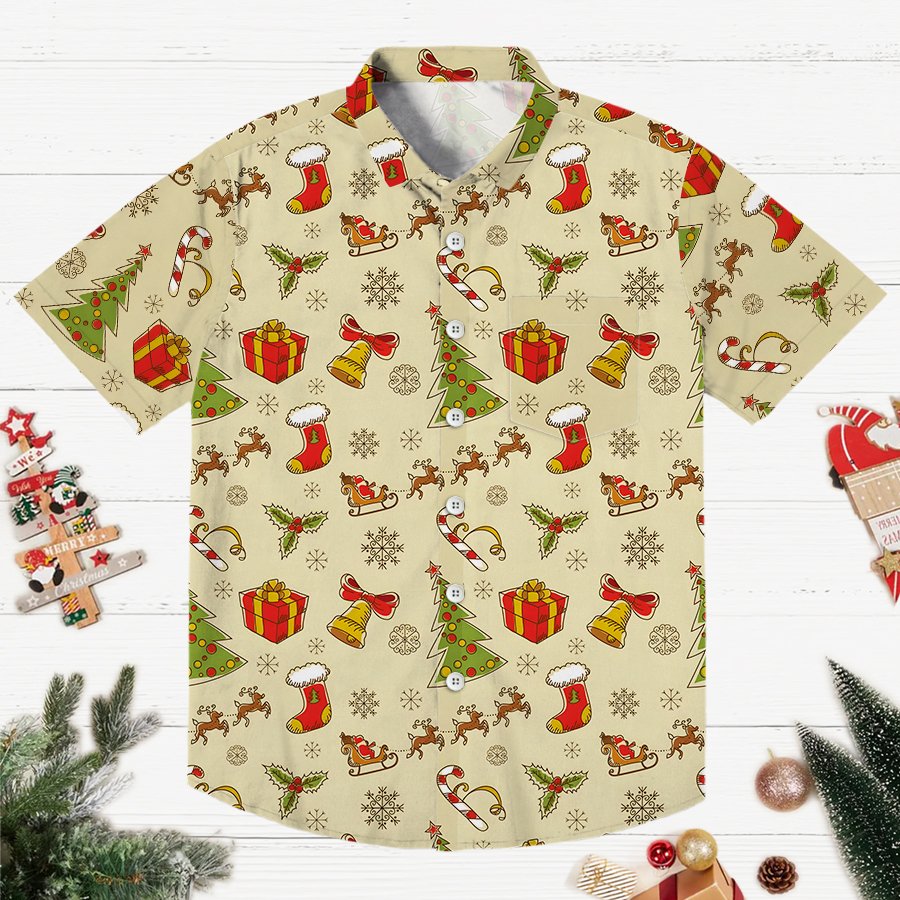 Fun Christmas Prints Geeky Shirt