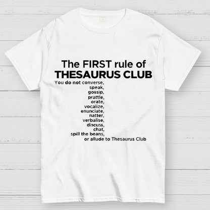 Thesaurus Club Confidential Geek T-Shirt