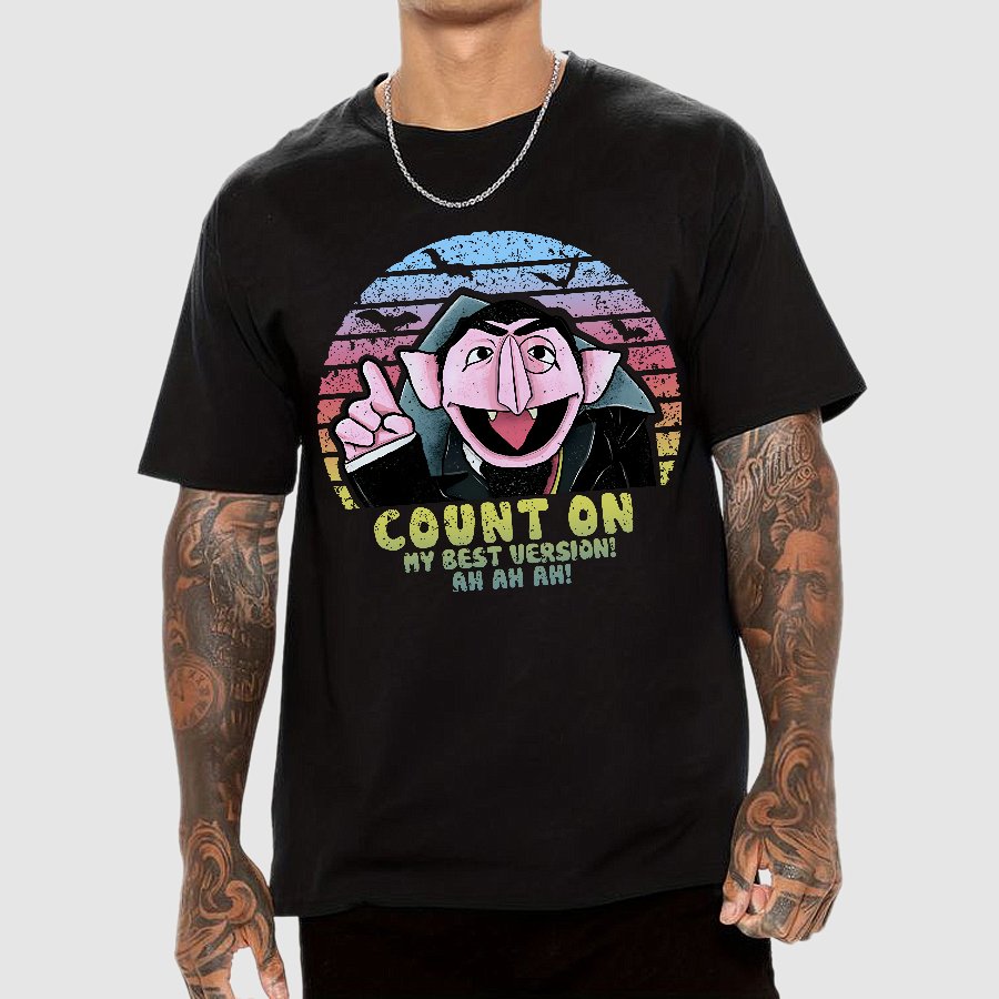 Count on My Best Version Geek T-Shirt