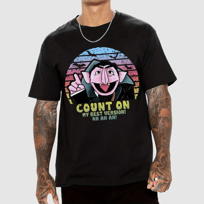 Count on My Best Version Geek T-Shirt