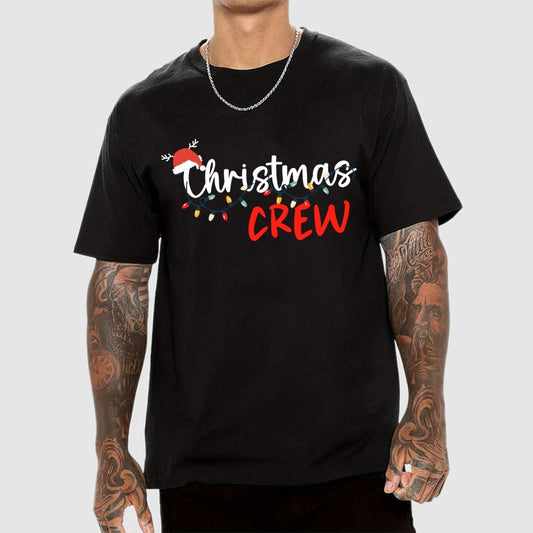 Christmas Crew Family Holiday Geek T-Shirt