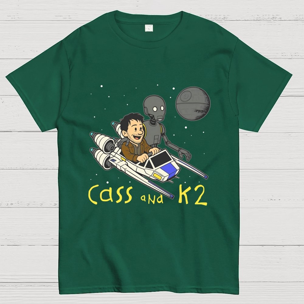 Cass And K2 Geek T-Shirt