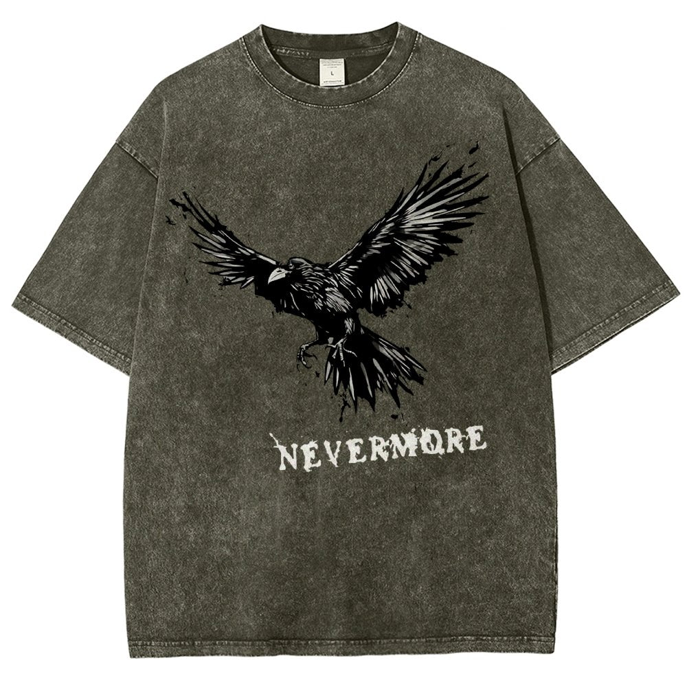 Nevermore Vintage Distressed T-shirt