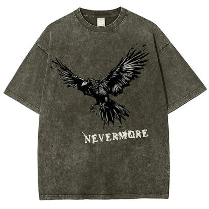 Nevermore Vintage Distressed T-shirt