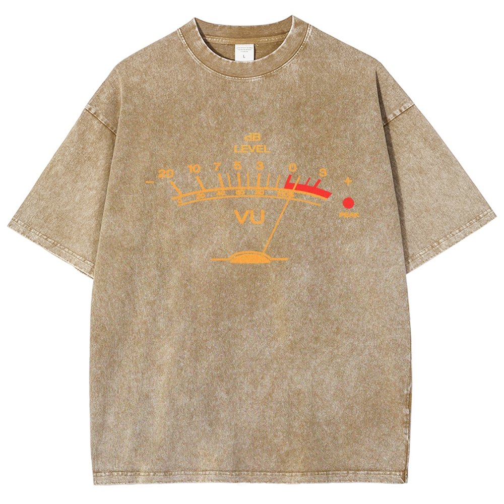 Vinyl Lovers Vintage Distressed T-shirt 2509000199