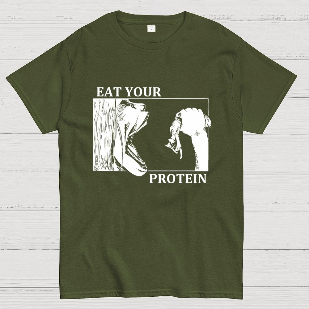 Eat Your Protein Unisex Geek T-Shirt