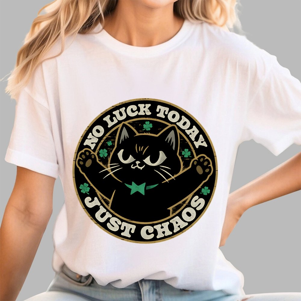 No Luck Today Geek T-Shirt