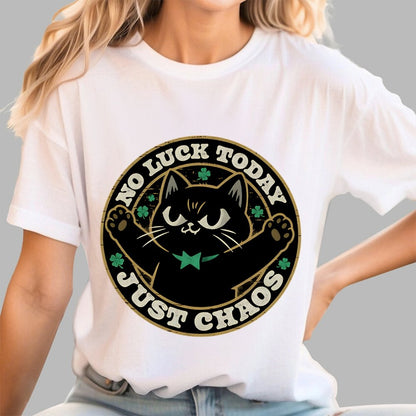 No Luck Today Geek T-Shirt
