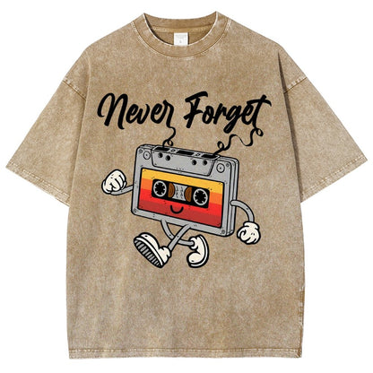Never forget Vintage Distressed T-shirt