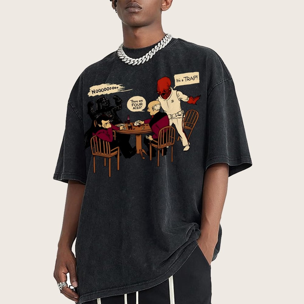 Poker Game Vintage Distressed T-shirt