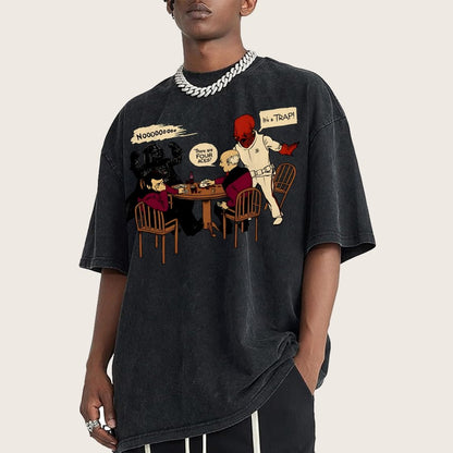 Poker Game Vintage Distressed T-shirt