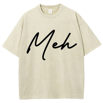 Meh Vintage Distressed T-shirt