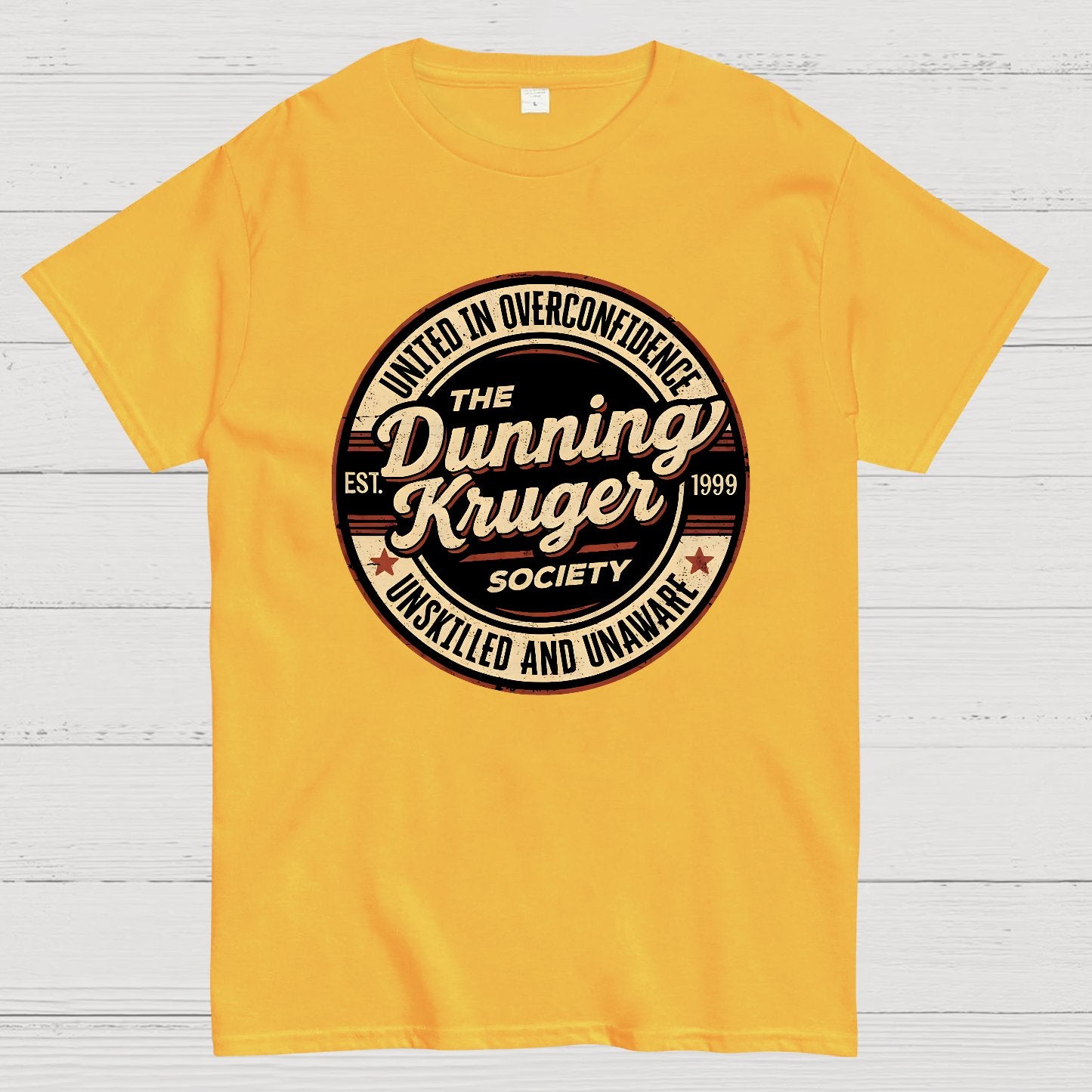Dunning Kruger Geek T-Shirt
