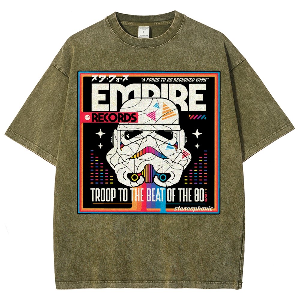 Troop to the Beats Vintage Distressed T-shirt