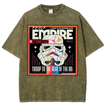 Troop to the Beats Vintage Distressed T-shirt