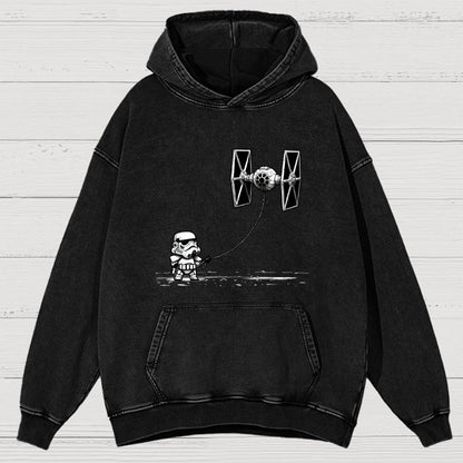 Flying The Realm Group's Kite Vintage Distressed Hoodie