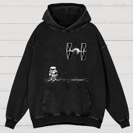 Flying The Realm Group's Kite Vintage Distressed Hoodie