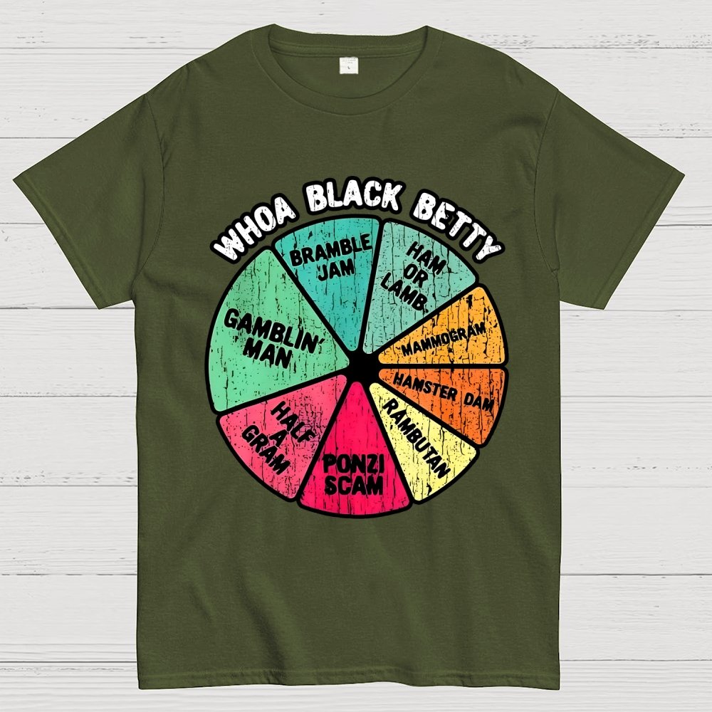 Whoa Black Betty Unisex Geek T-Shirt