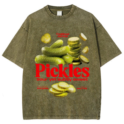 Retro Pickle Commercial Vintage Distressed T-shirt