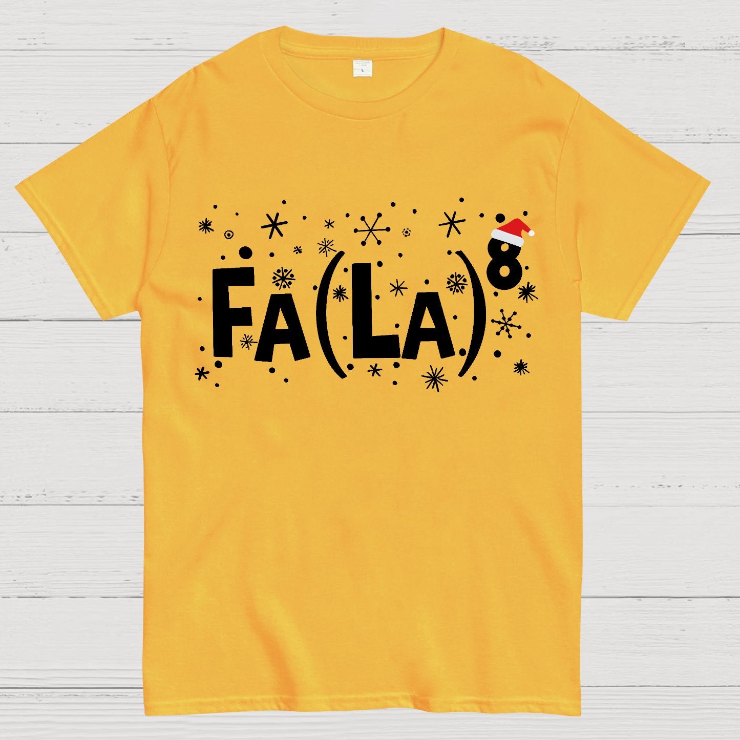 Math Christmas FaLaGeek T-Shirt