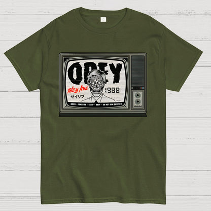 Mysterious World - Obey Geek T-Shirt