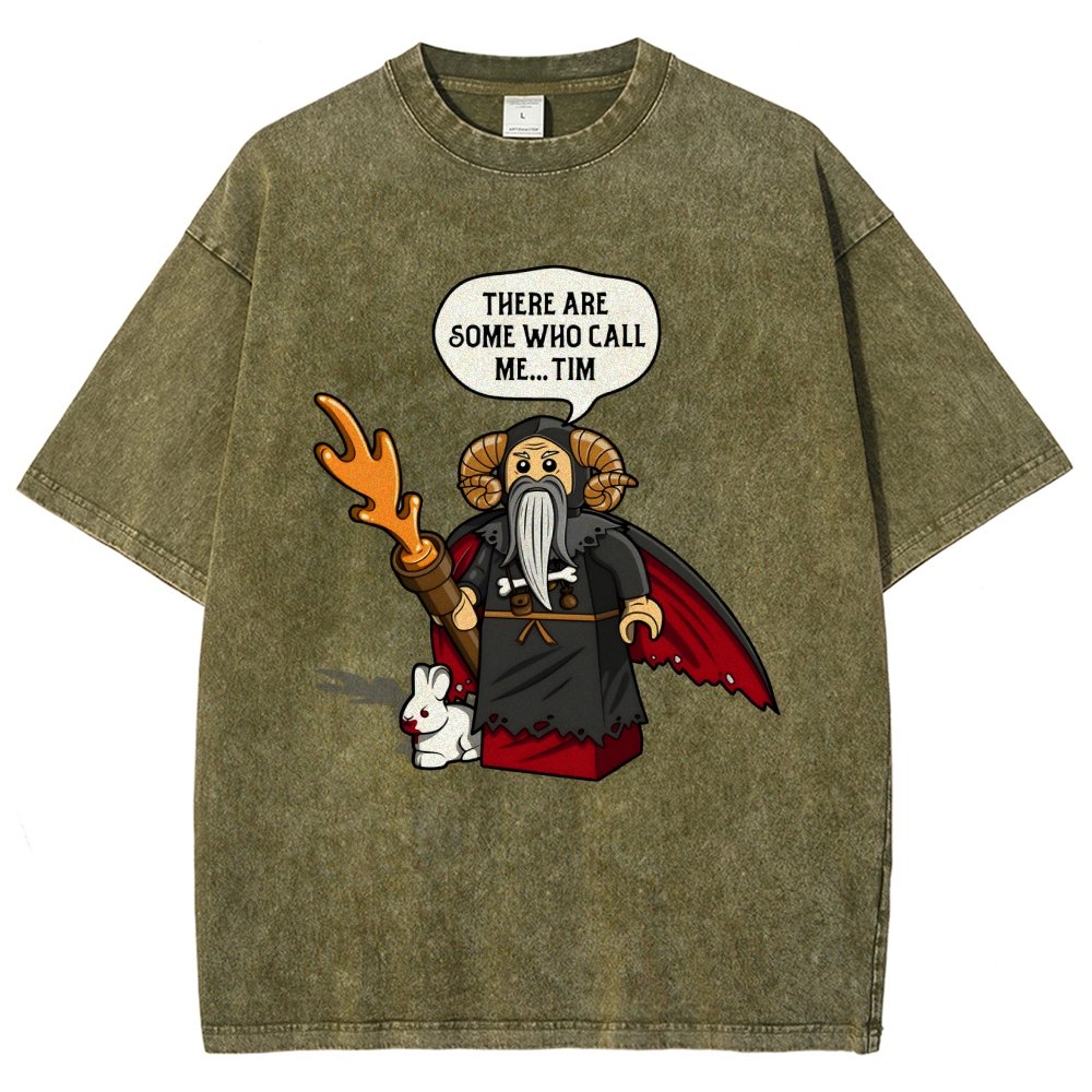 Call Me Tim Vintage Distressed T-shirt