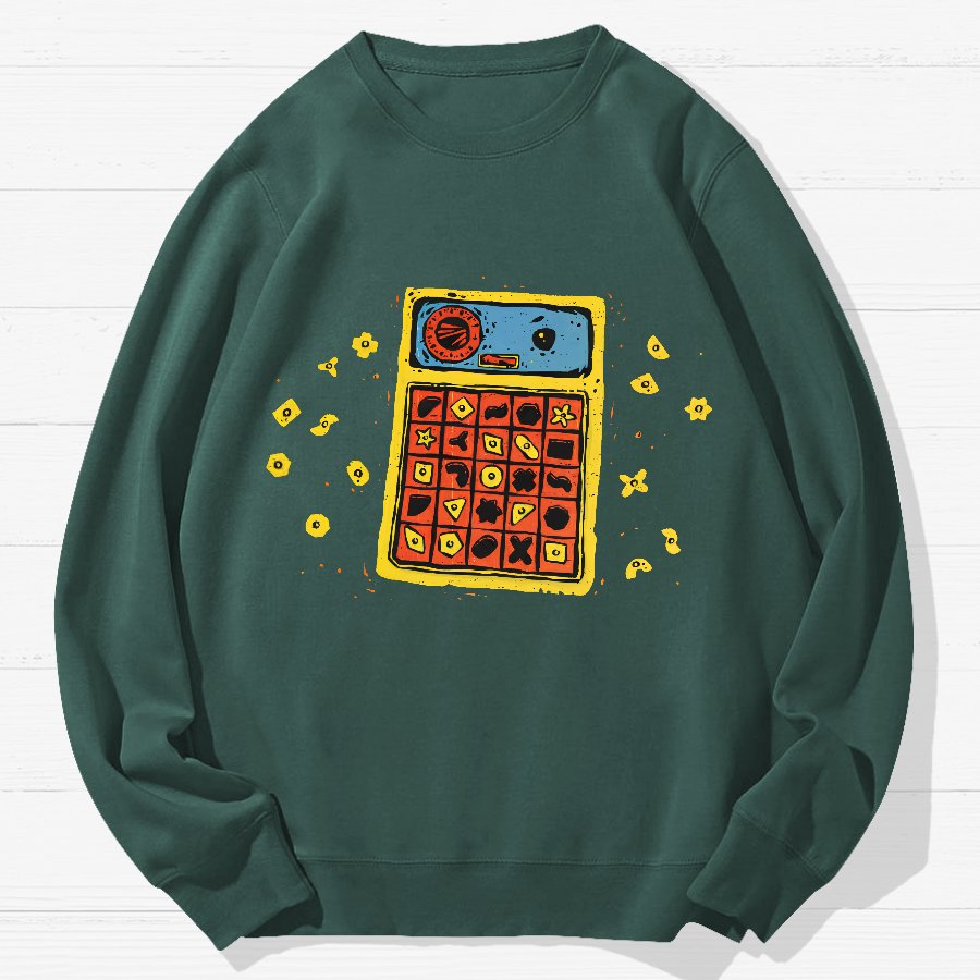 Perfect Anxiety Geek Cotton Sweatshirt