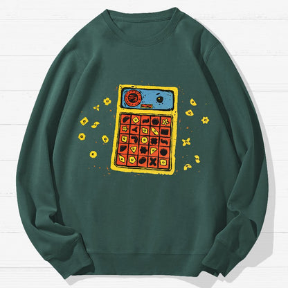 Perfect Anxiety Geek Cotton Sweatshirt