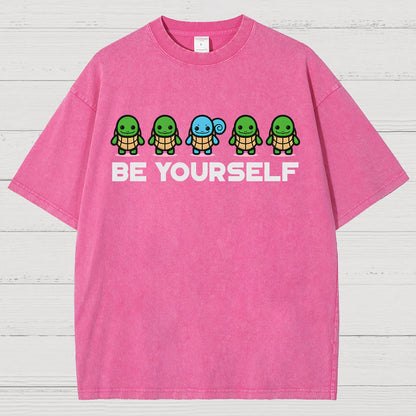 Always Be You Vintage Distressed T-shirt