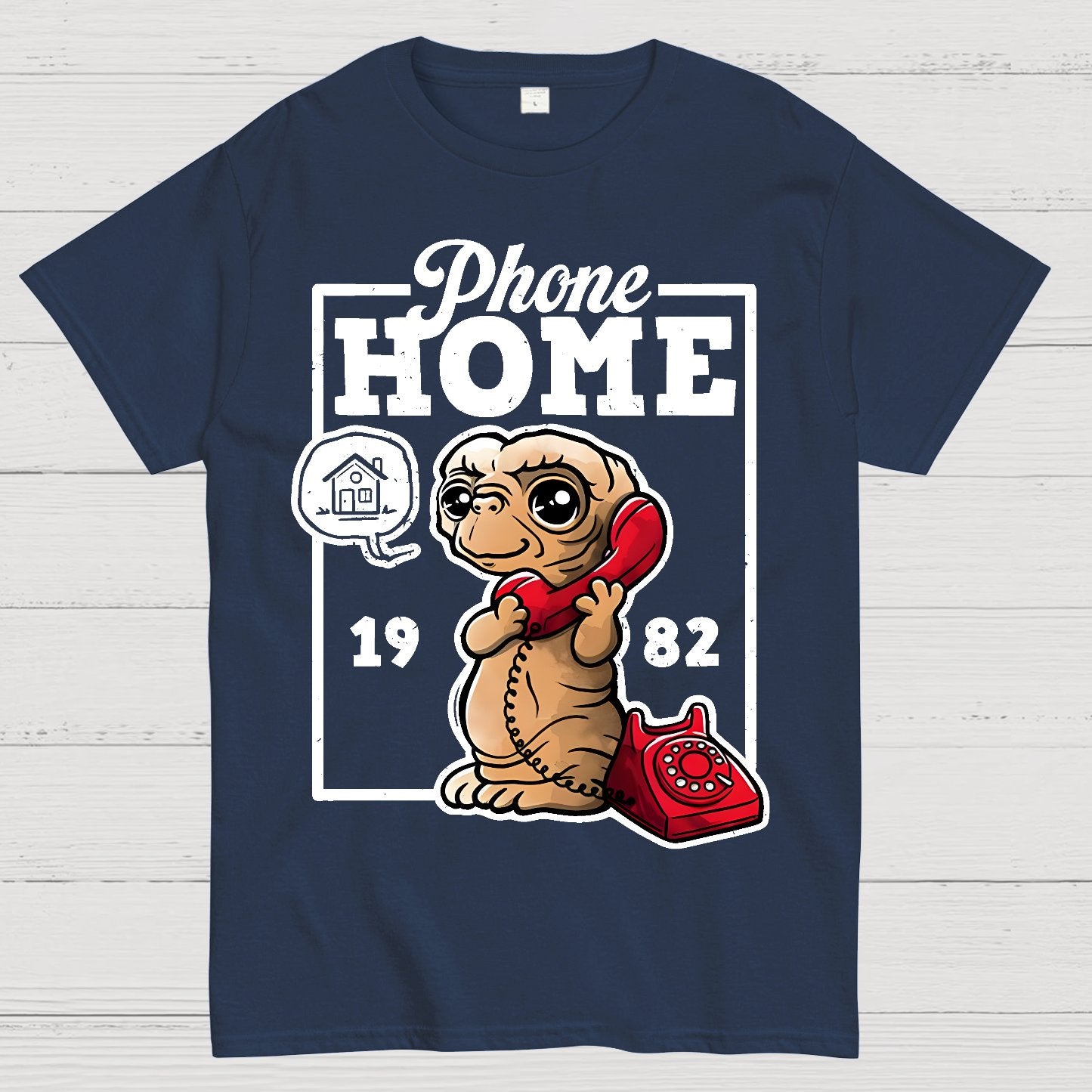 Cute Phone Home Geek T-Shirt