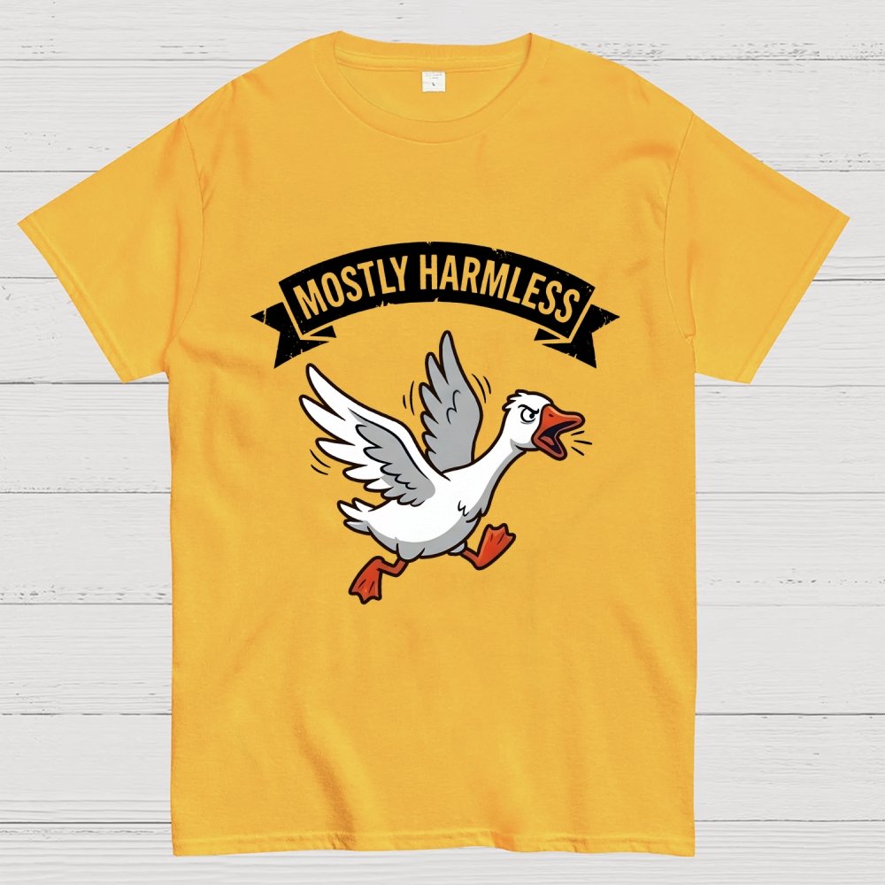 Mostly Harmless Art Print Geek T-Shirt