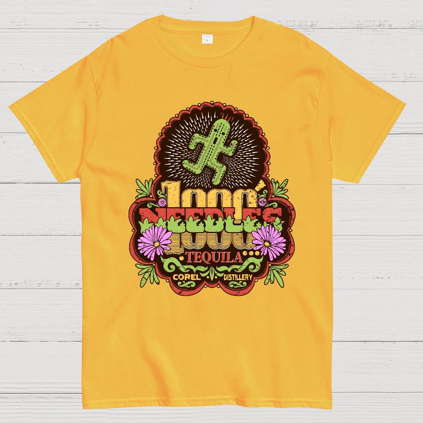 Funny 1000 Needles Tequila Geek T-Shirt