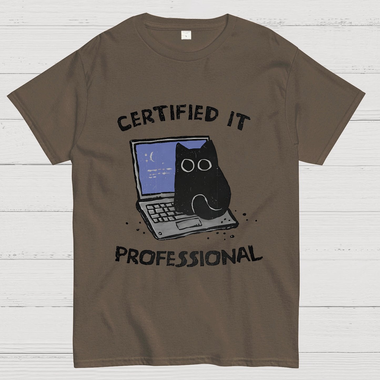 Certified IT Professional Geeky T-Shirt