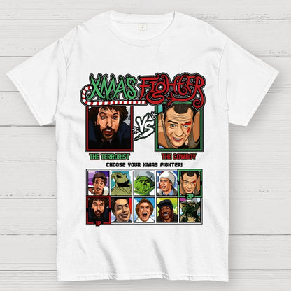 Xmas Fighter - Die Hard Geek T-Shirt