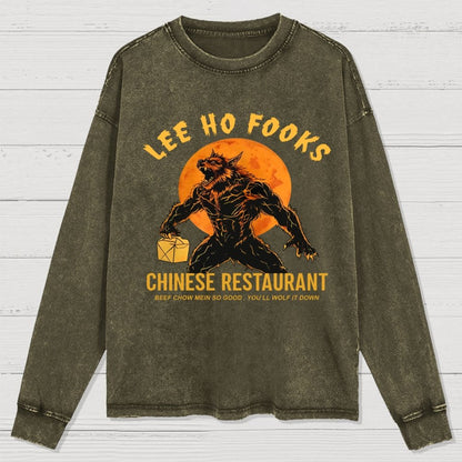 Lee Ho Fooks Washed Long Sleeve Tee