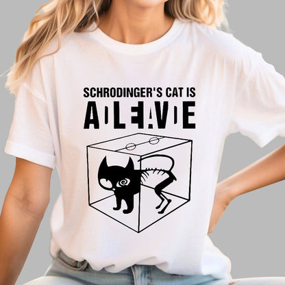 Schrodinger's Cat Geeky T-Shirt