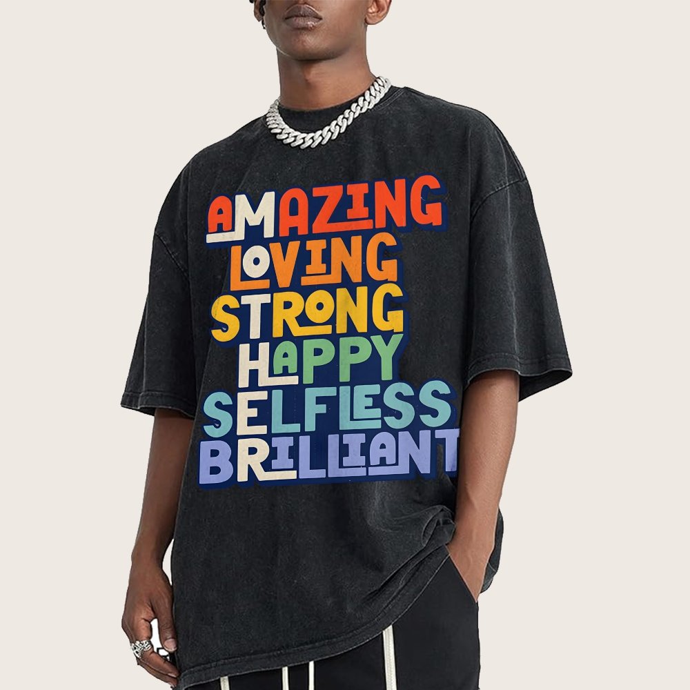 Amazing Mother Vintage Distressed T-shirt