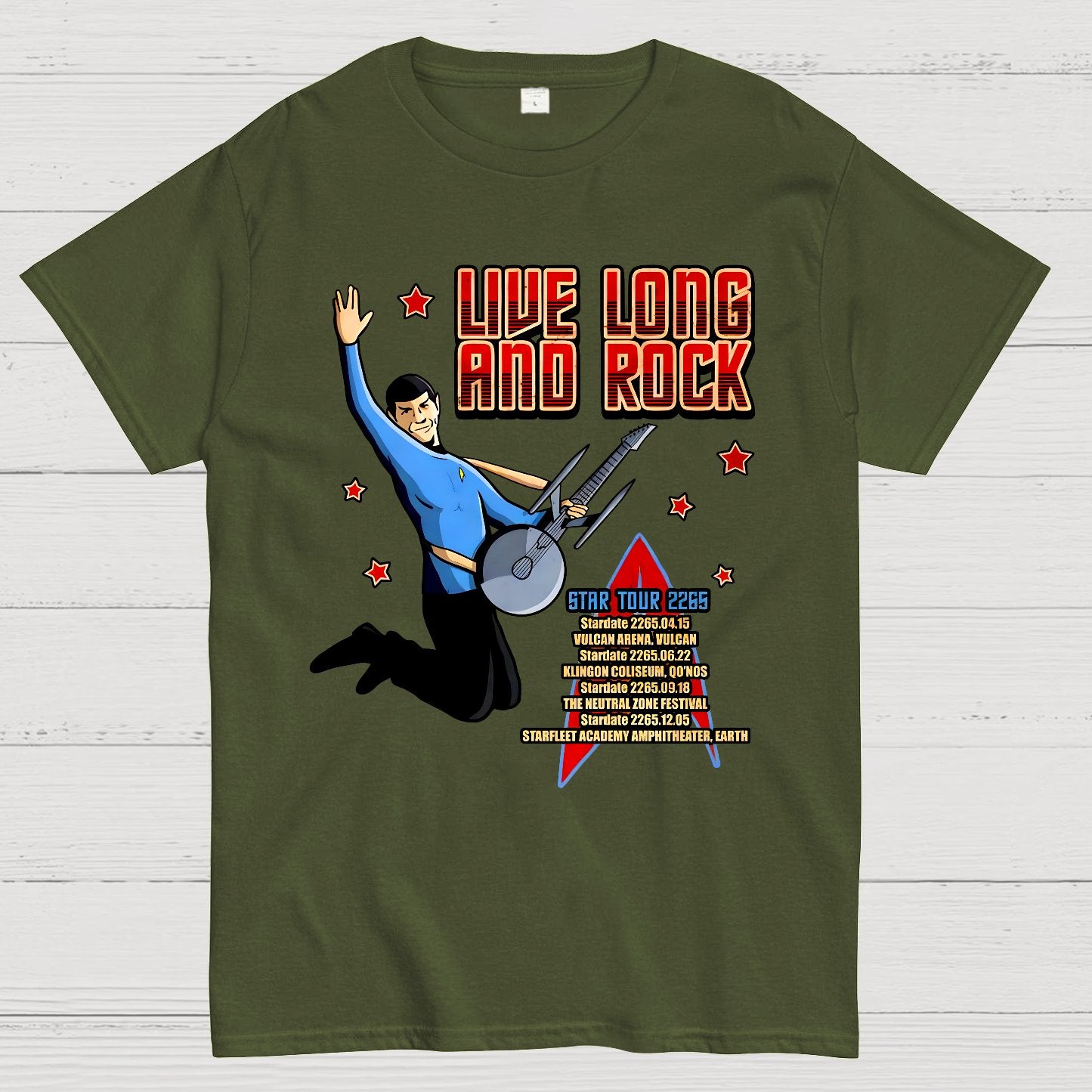 Live Long and Jam Geek T-Shirt