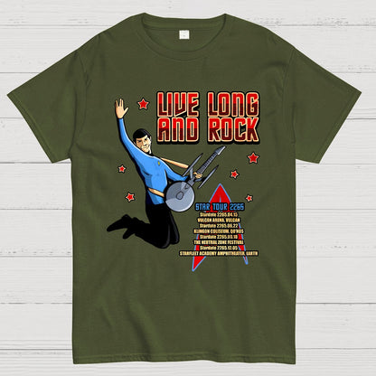 Live Long and Jam Geek T-Shirt
