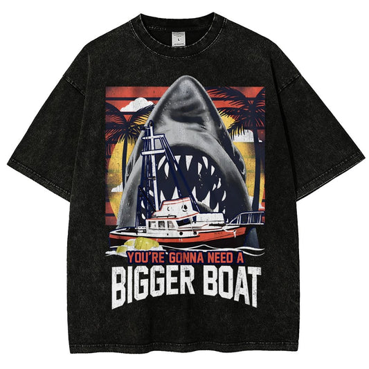 You’Re Gonna Need A Bigger Boat Vintage Distressed T-shirt