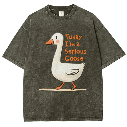 Today I’m A Serious Goose Vintage Distressed T-shirt