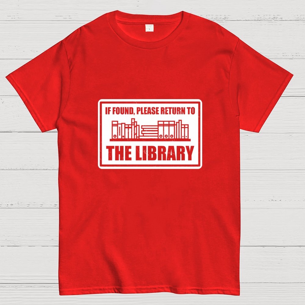 Return To The Library Geek T-Shirt