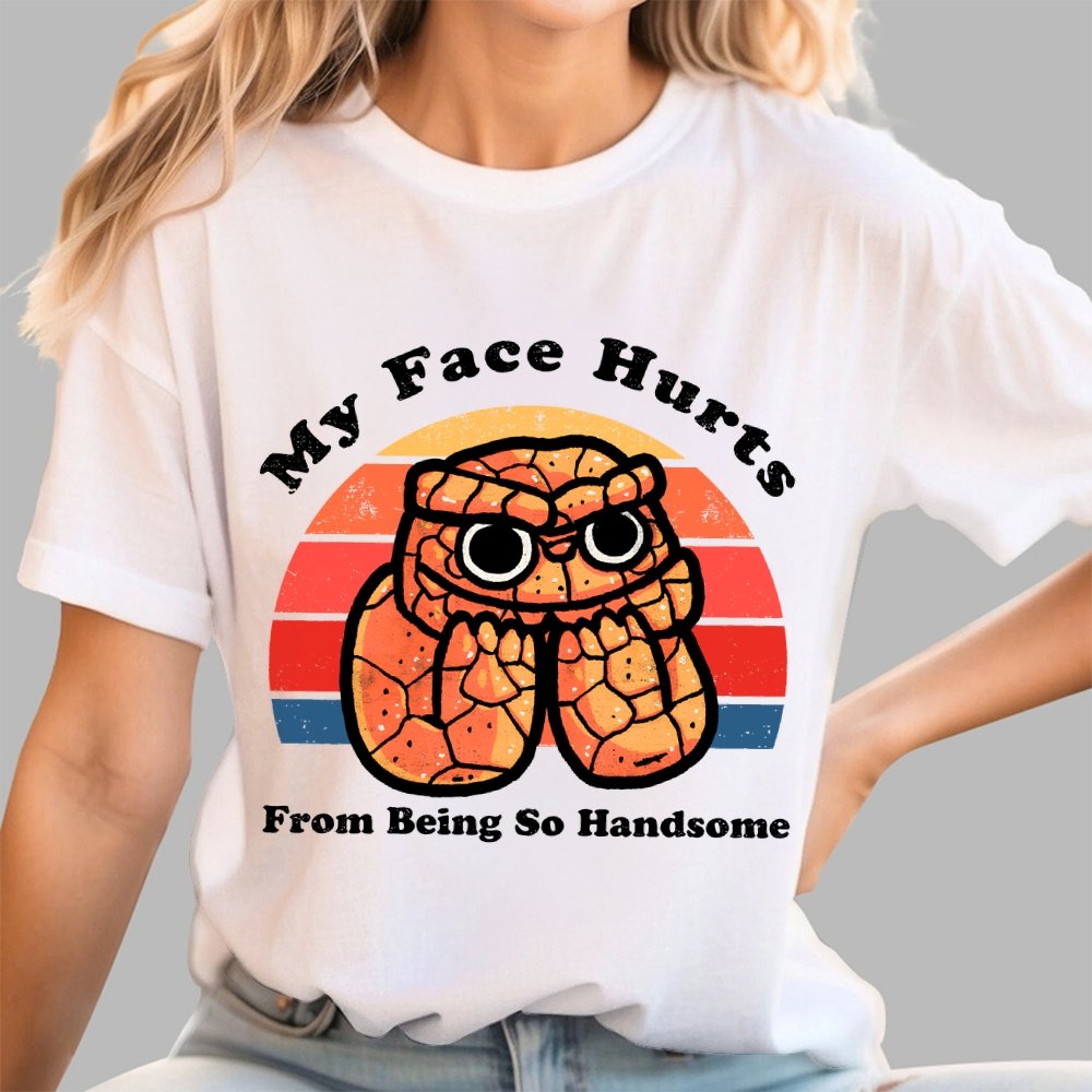 My Face Hurts Geek T-Shirt