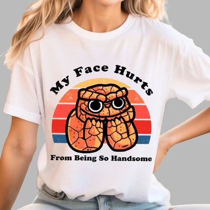 My Face Hurts Geek T-Shirt