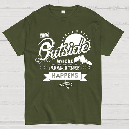 Visit Outside Geek T-Shirt