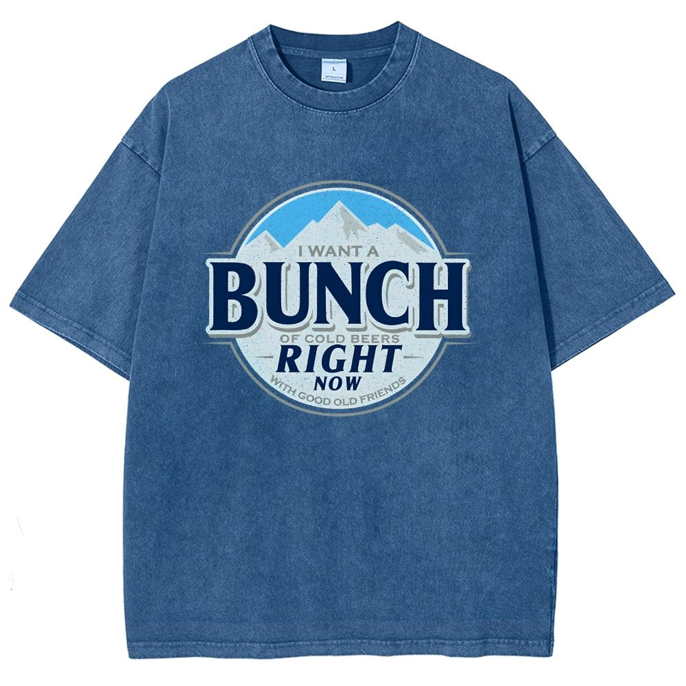 Cold Beers and Friends Right Now! Vintage Distressed T-shirt