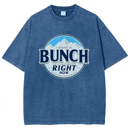 Cold Beers and Friends Right Now! Vintage Distressed T-shirt