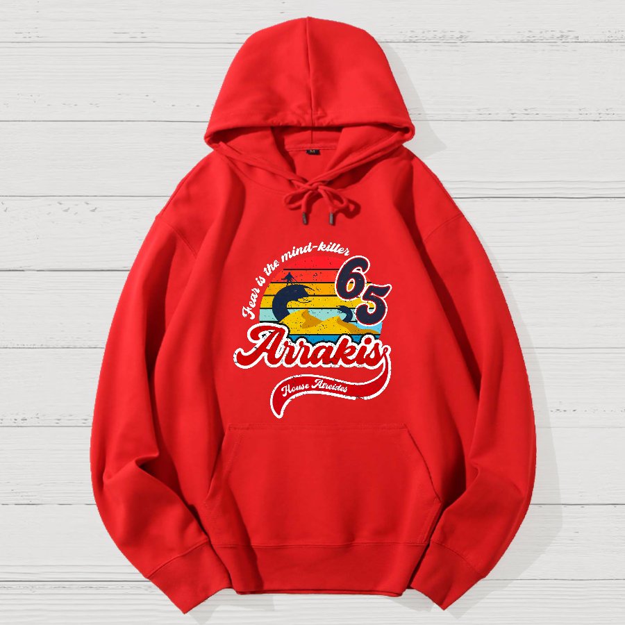 Fear Is The Mind Killer Nerdy Geek Cotton Hoodie